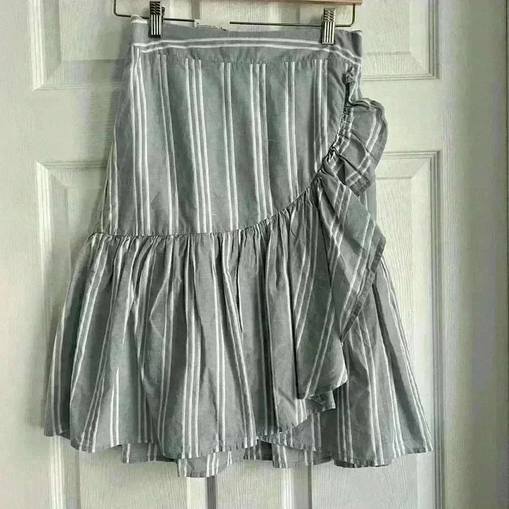 A New Day Blue and White Skirt